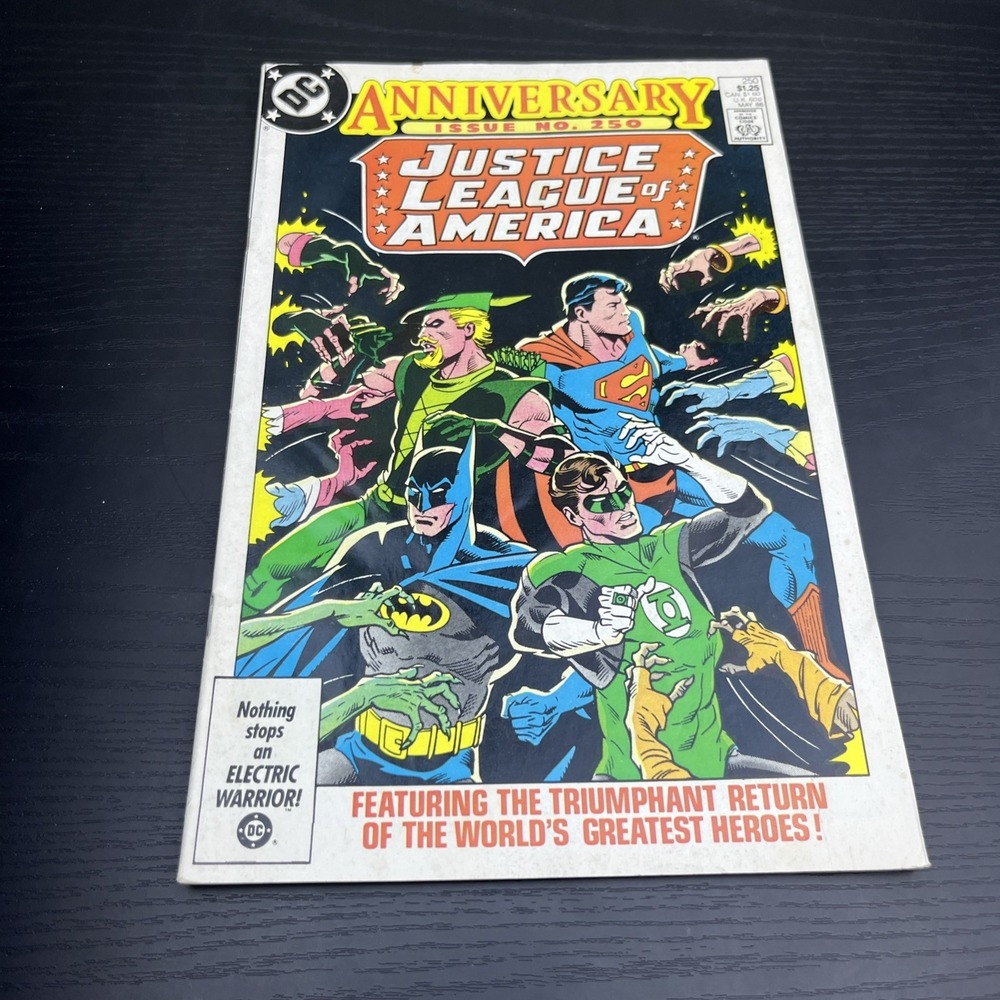 Justice League Of America 250 may 1986